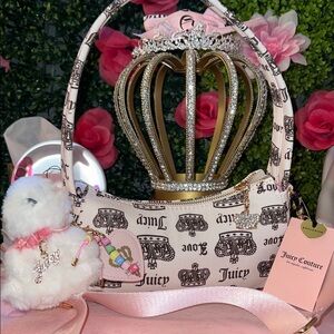 🩷🍒Juicy couture Scottie dog shoulder bag